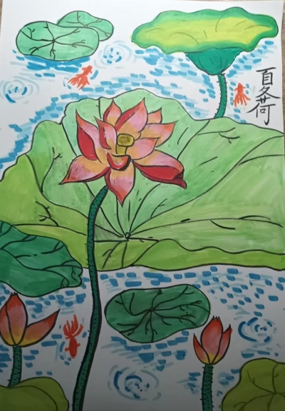 梅江区芹洋学校沈姝桐丨绘画　
