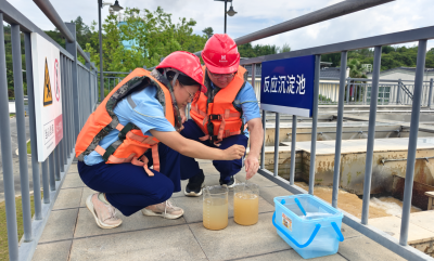 筑牢城区供水水质安全防线！梅州粤海水务全力迎战台风“红霞”  ​