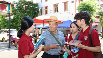 广东建院学子赴大埔开展2026年“国家资助和助学贷款政策下乡行”活动