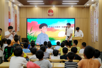 以青春之力传递红色薪火！广州大学体育学院实践团到蕉岭开展红色主题宣讲活动