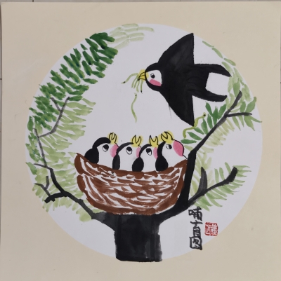 梅州市实验小学叶旻骏丨绘画