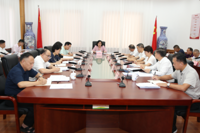 杨朝晖主持召开市政协党组（扩大）会议暨八届第五十二次主席会议：锚定目标精准发力   以高质量履职服务高质量发展  