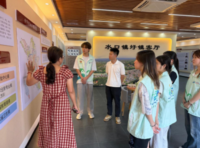 光影执镜绘乡兴！广财学子走进兴宁水口，定格百千万工程典型镇发展新图景