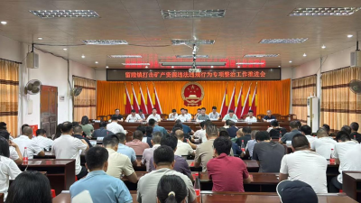 丰顺县留隍镇：以更有力的举措、更坚定的决心 打击破坏自然资源违法违规行为