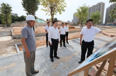 张志锋督导检查重点项目推进情况：强化要素保障主动担当作为全力推进项目建设提速增效