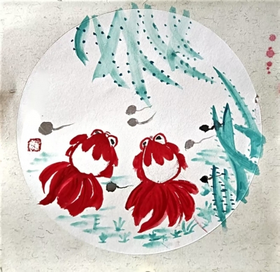 梅县区程江镇中心小学吴晨涵丨绘画　