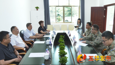 鱼水情深暖军心 拥军共建促发展！五华开展“八一”建军节慰问活动