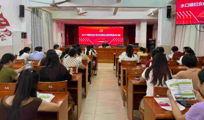 干货满满！兴宁水口镇这场宣讲，为妇女创业就业保驾护航
