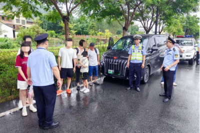 超员+非法营运，罚！梅县公安从严整治高铁西站周边客运乱象