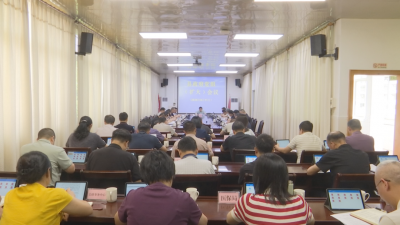 刘裕君主持召开蕉岭县政府党组（扩大）会议和县政府常务会议
