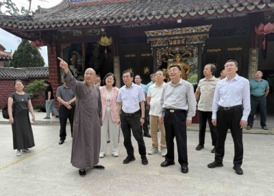 黄武率省政协调研组来梅开展专题调研：加强宗教活动场所文物保护利用