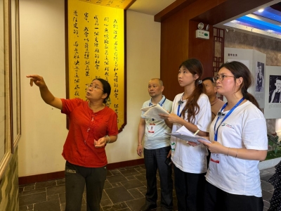 青春执笔叙村史！广东建院实践队到大埔高陂镇党溪村开展村志编撰调研