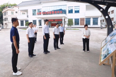 省直机关工委调研组到丰顺汤西镇调研乡村振兴暨驻镇帮镇扶村工作
