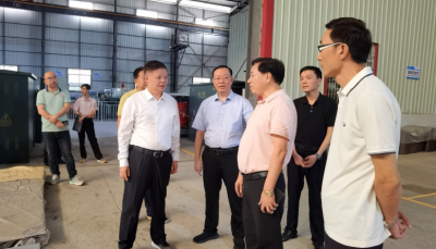 王健到梅县区开展挂点服务“四上企业”调研：主动靠前服务 助企纾困解难