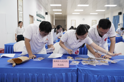 我市举办卫生健康系统职业技能竞赛中医药项目竞赛