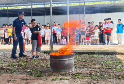 边玩边学！兴宁东红村这场亲子游园会把平安拉满