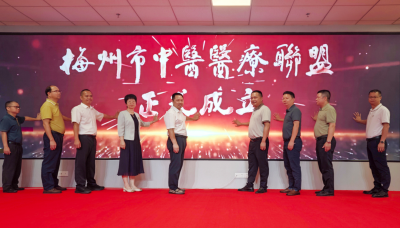 梅州市中医医疗联盟正式启动！构建“市-县-镇-村”四级联动服务网