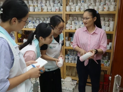 摸家底、出实招！广东财经大学“红绿古特”团解锁大埔文旅融合新玩法