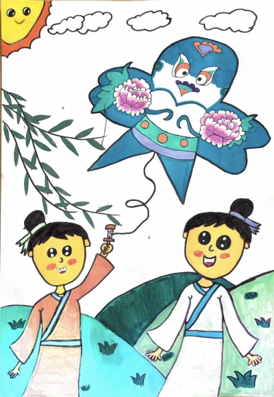 兴宁市第一小学刘伊扬丨绘画
