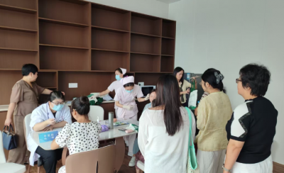 广东省总工会“关爱职工健康 助力‘百千万工程’”百场县镇职工义诊活动梅江站举办