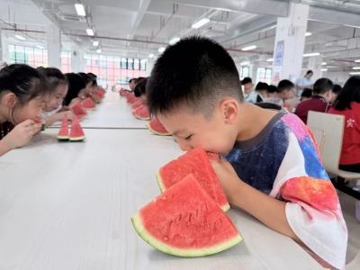 照片墙丨吃西瓜大战 