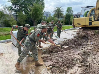 扎根乡土显担当  一线实干惠民生！梅江区民兵积极投身地方建设