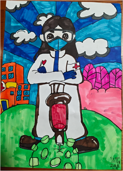 梅江区芹洋学校林语萱丨绘画