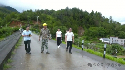 压紧压实防汛责任！平远县东石镇筑牢水利安全防线