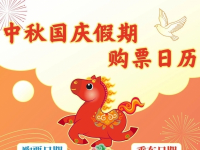 定好闹钟！9月30日火车票今日开售，国庆节首日车票明日可买