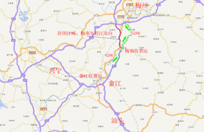 注意！汕梅高速这段路将封闭施工