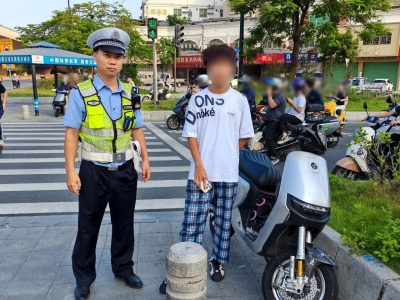 “飙车炸街”扰民又危险！梅江公安严查不松懈