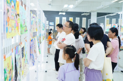 展期持续至10月22日！梅州市“男女平等・童绘未来”绘画作品展正式启幕
