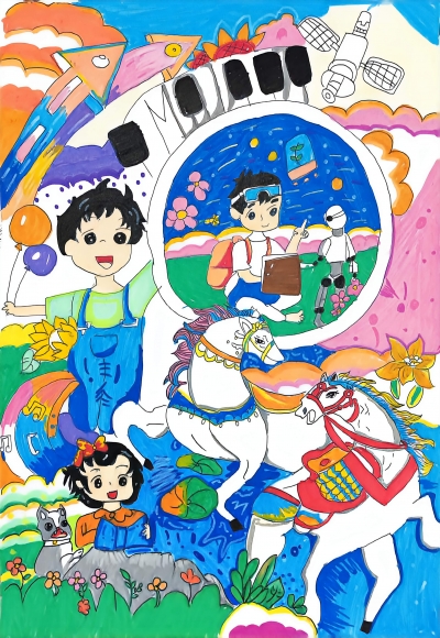 梅江区芹洋学校张子墨丨绘画