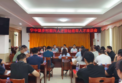 兴宁市宁中镇乡村振兴人才驿站召开青年干部座谈会