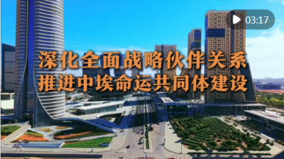微视频 | 深化全面战略伙伴关系 推进中埃命运共同体建设