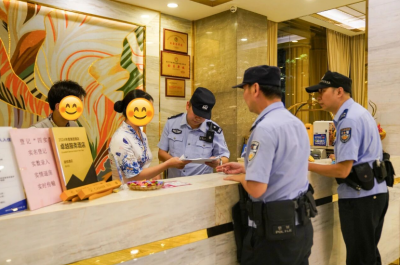 守好“节前关”！梅江公安开展节前统一清查行动