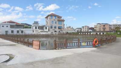筑牢水域防线！蕉岭县扎实推进深水塘安全围栏建设