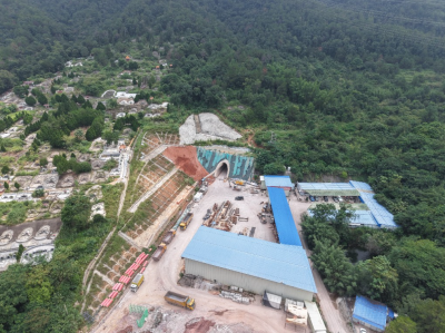 百岁山隧道掘进收官！瑞梅铁路（广东段）建设迎来新进展