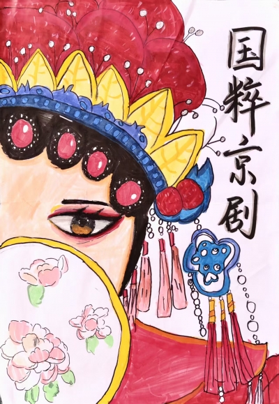 东山学校附属小学黄梓昕丨绘画　