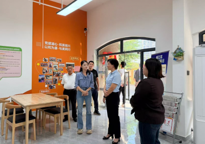 梅江区西郊街道瑞兴社区矫正公益活动基地正式揭牌