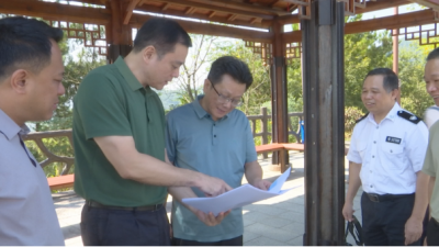 刘鸿涛调研松材线虫病防控工作情况筑牢森林安全屏障 做实生态文旅融合发展