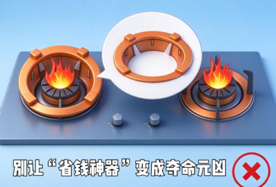 网购燃气“聚能环”引发多起中毒事故！梅州中燃提醒：此类装置切勿擅自加装