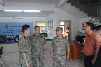 杨建到潘田镇调研基层武装等工作