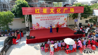 文化惠民！兴宁市罗岗镇开展戏曲进乡村文艺宣传活动